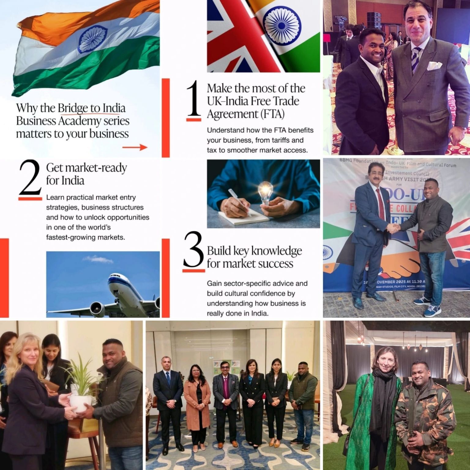 UK and India leaders shaking hands