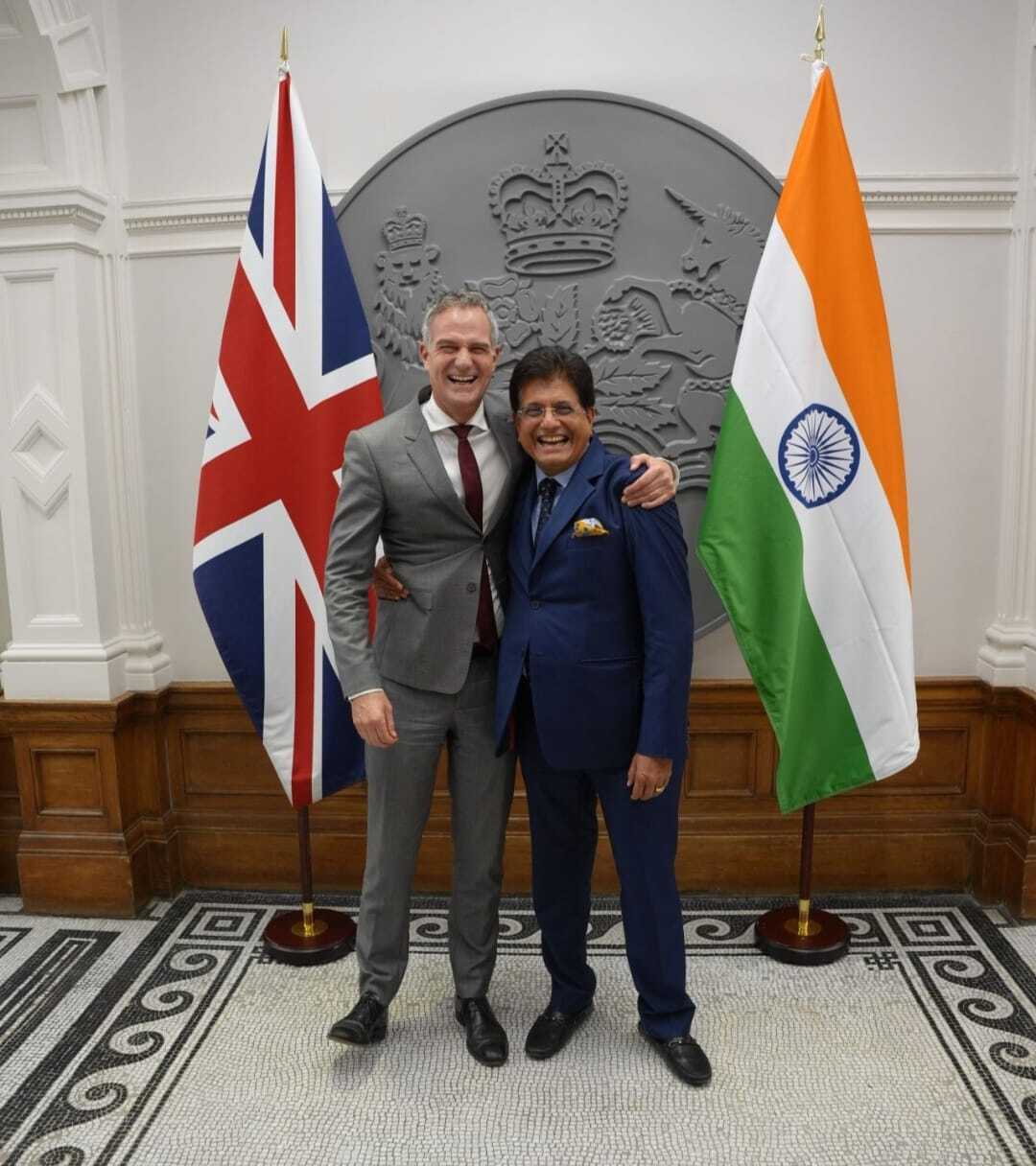 UK-India CEO Forum networking moment
